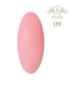 База для гель-лаку камуфлюється із шиммером Milano Cover Base Shimmer № 09, 10 мл