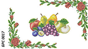 БРС 0017 Заготовка для вишивки Рушник до Спаса Сяйво БСР