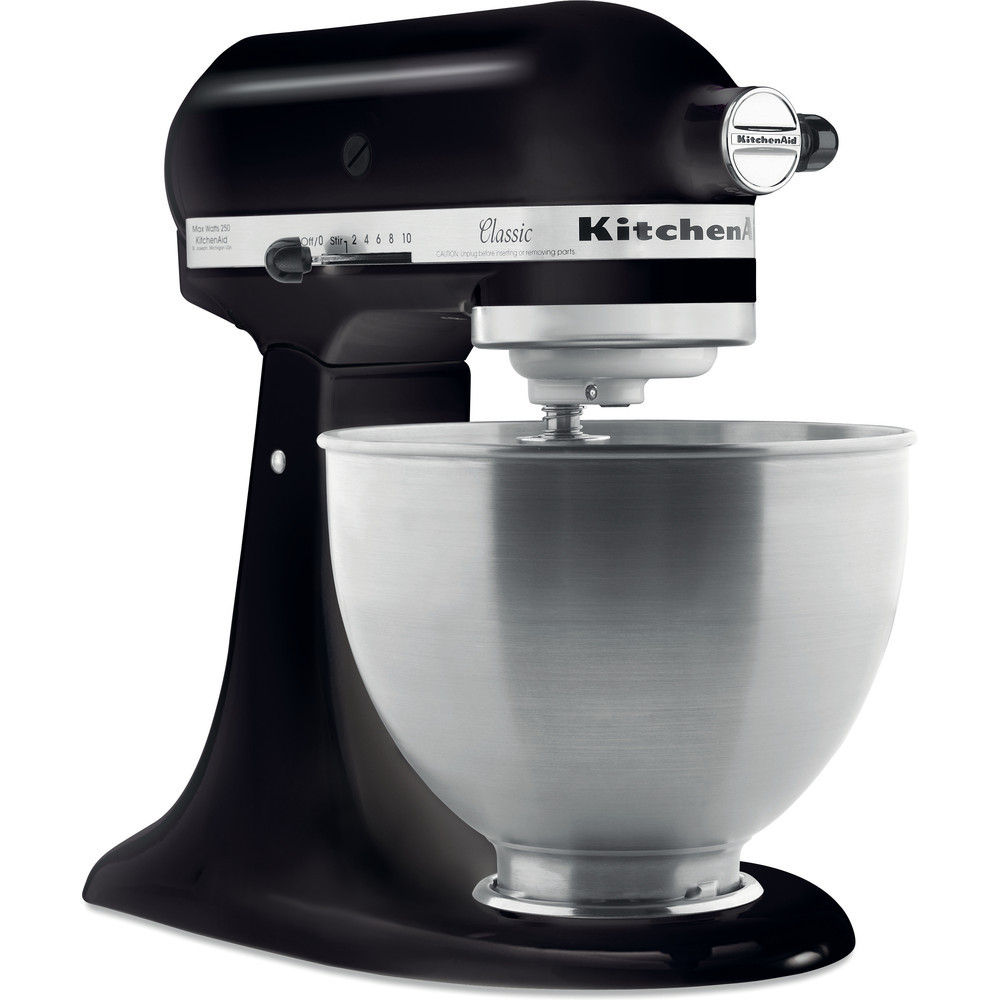 Міксер KitchenAid Classic 4,3 л 5K45SSEOB (чорний глянець)
