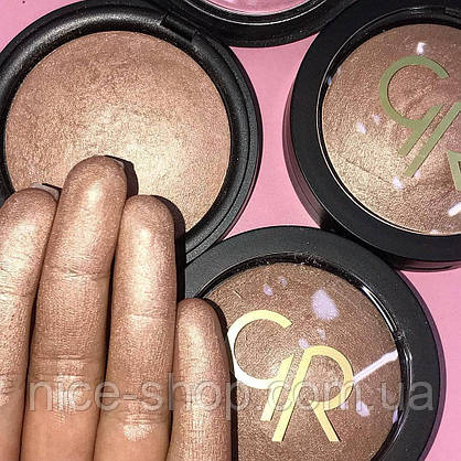 Хайлайтер Golden Rose Mineral Terracotta Powder, фото 6