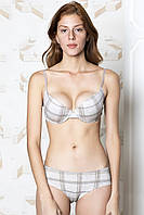 Розмір S (44). Якісні трусики, набір жіночих трусів із 3 штук, різнобарвні, бавовна, Туреччина