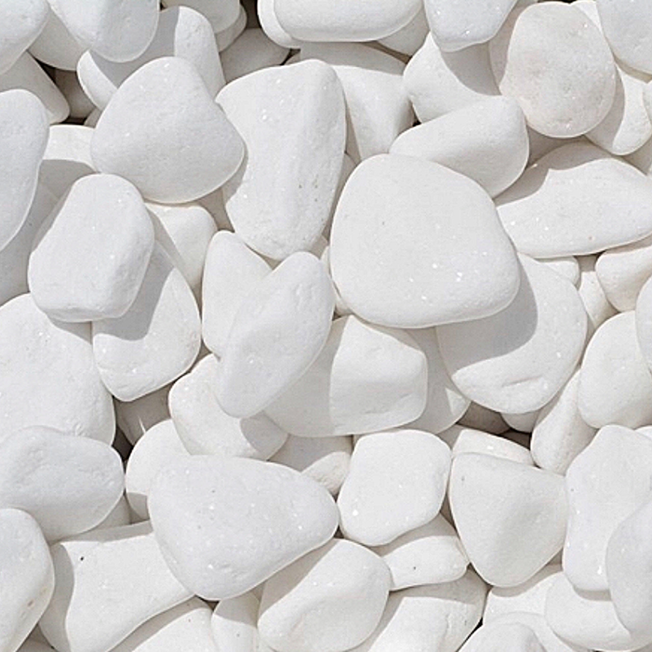 Галька белая 25 кг «Тасос» мраморная (Греция) (ID#1846840705), цена ...