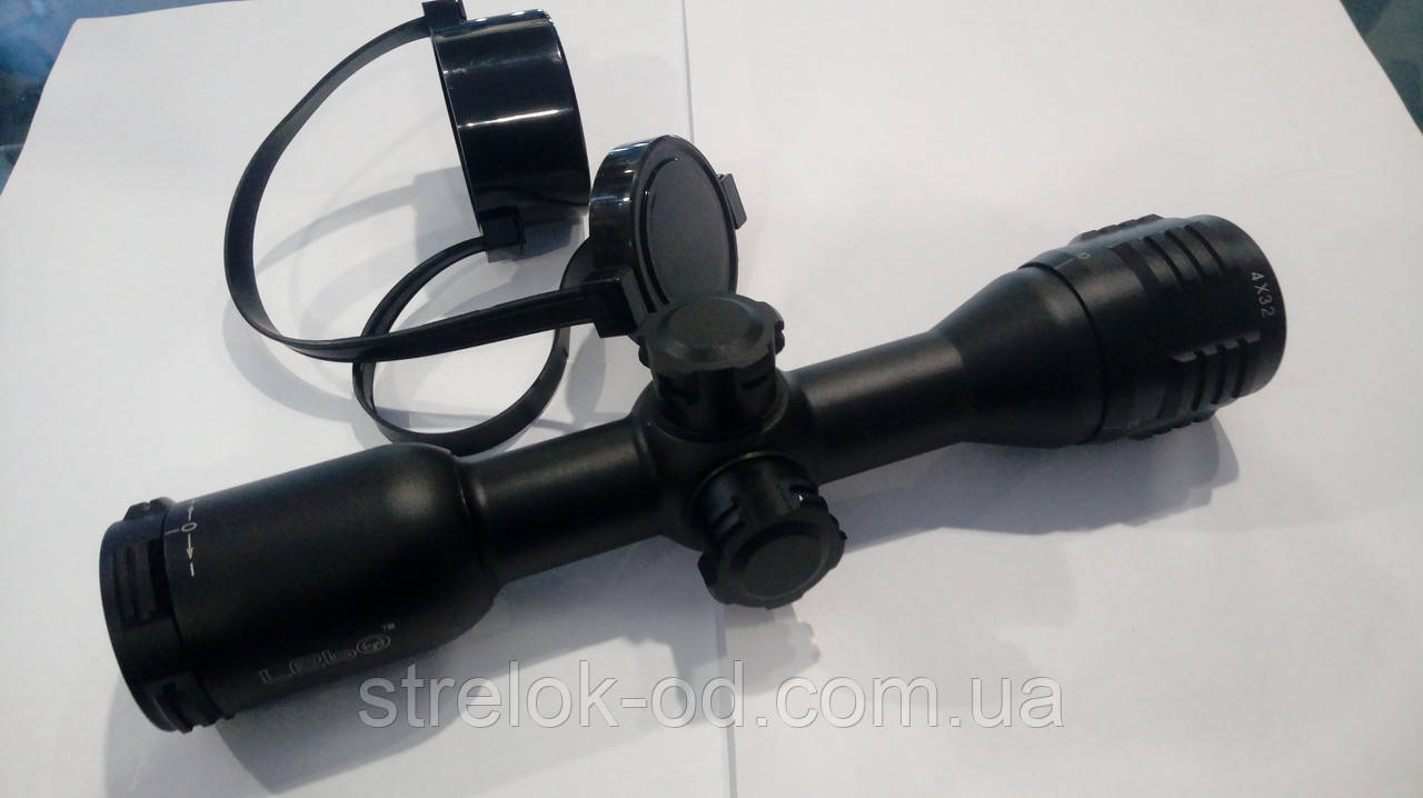 Приціл оптичний Lebo 4x32 NMO AO COMPACT