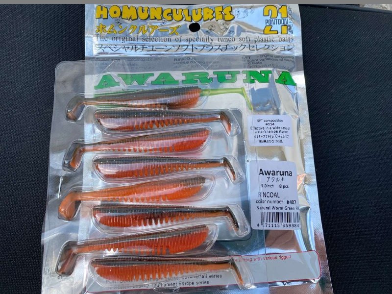 Виброхвост Силикон Pontoon21 Awaruna 3.0, фото 1