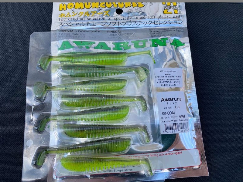 Виброхвост Силикон Pontoon21 Awaruna 3.0