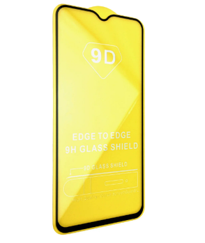 Захисне скло Full Cover 9D на Samsung A20s Black, фото 2