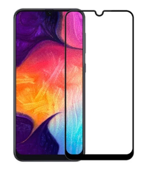 Захисне скло Full Cover 9D на Samsung A20s Black, фото 2