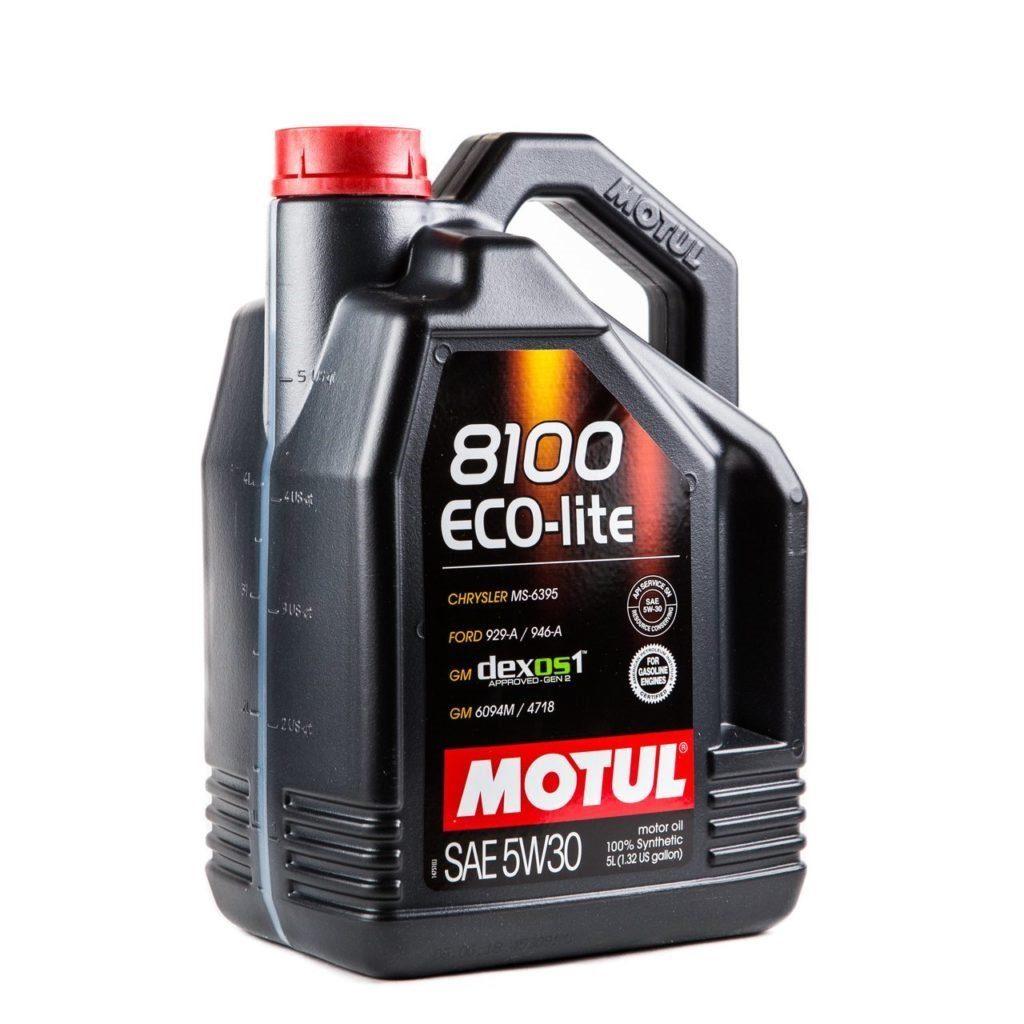 Олива моторна Motul 8100 Eco-lite 5W-30 (5 л.), фото 1