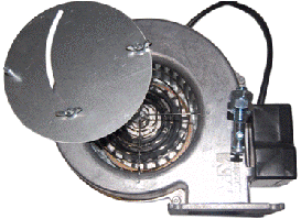 Вентилятор WPA117 PK MplusM для котла (кабель, прокладка, клапан, діафрагма)