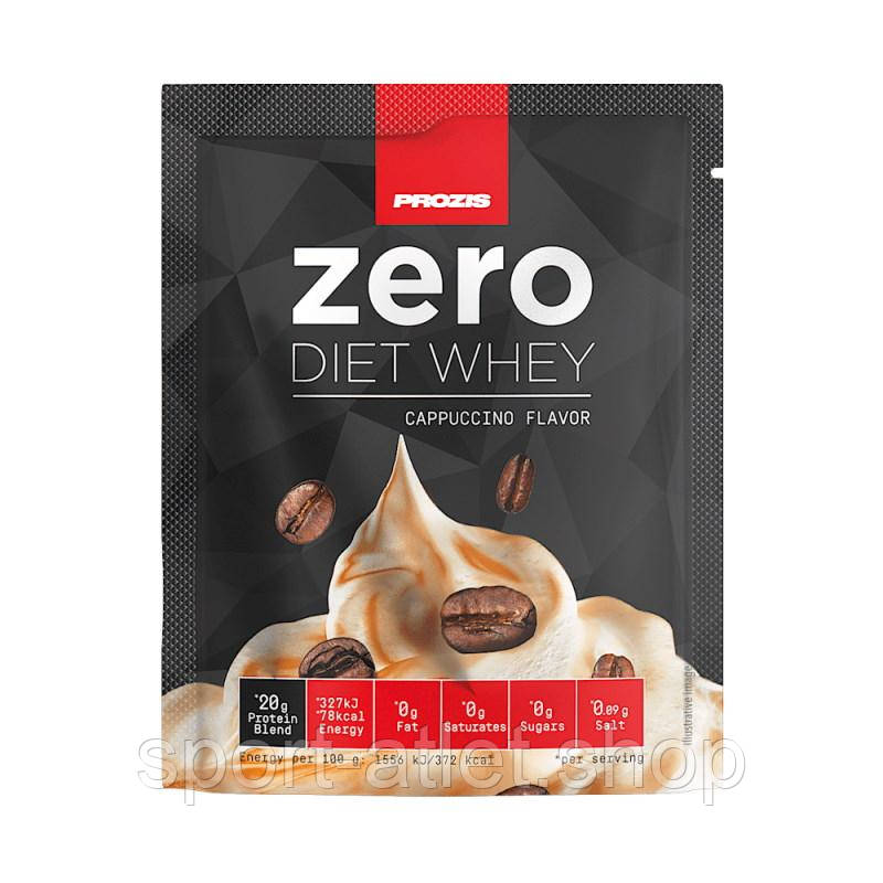Протеїн Prozis Zero Diet Whey, 21 грам Капучино