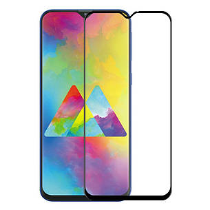 Захисне скло 9D для Samsung Galaxy M20 Black, фото 3