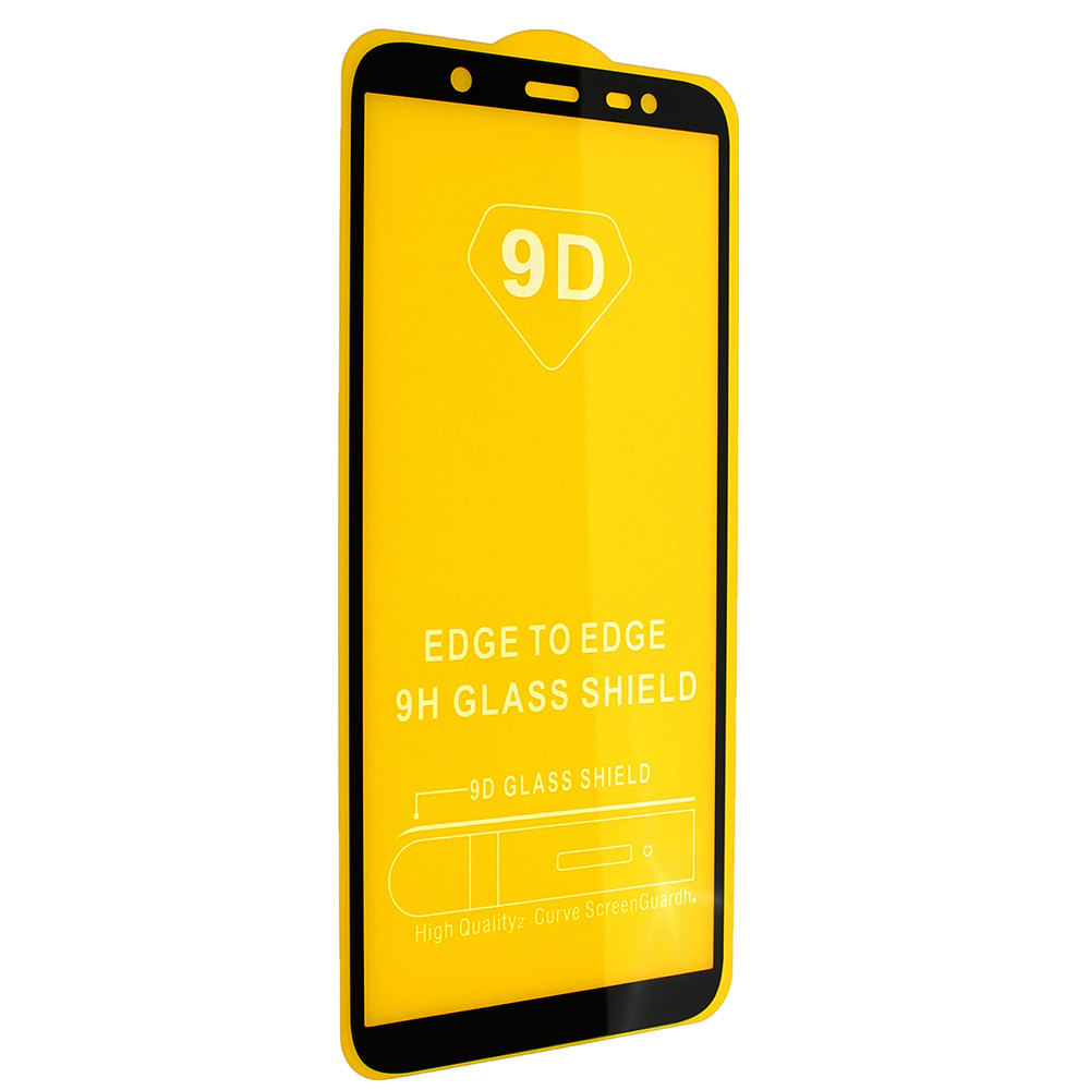 Захисне скло 9D для Samsung J8 2018 / J810 Black