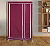 Тканинна шафа складана STORAGE WARDROBE KM-105 на 2 секції (106х45х170 см), органайзер для одягу, фото 7