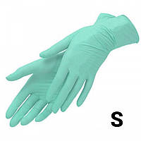 Рукавички нітрилові, ментолові, розмір S