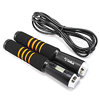 Розумна скакалка GELIUS SMART ROPE KANGAROO GP-SR001 BLACK