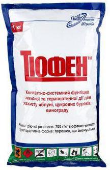 Системно-контактний фунгіцид Тиофен