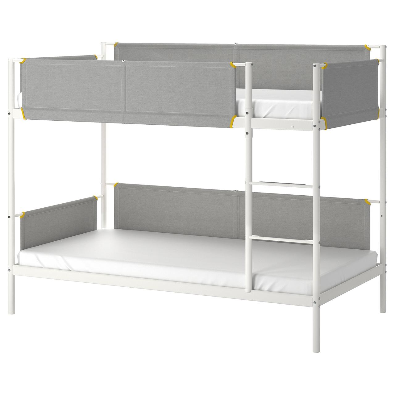 IKEA Каркас двухъярусной кровати VITVAL (804.112.72) - фото 1 - id-p1166883209