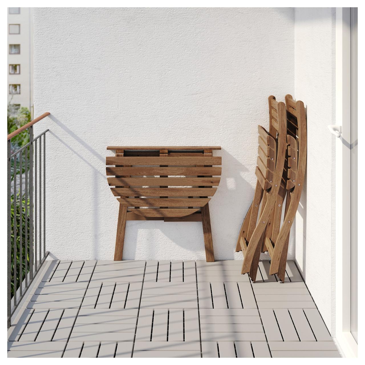 IKEA Комплект мебели садовой ASKHOLMEN (792.623.05) - фото 2 - id-p1166885389
