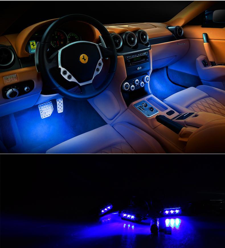 Підсвітка салону автомобіля RGB Led Ambient Ambient HR-01678