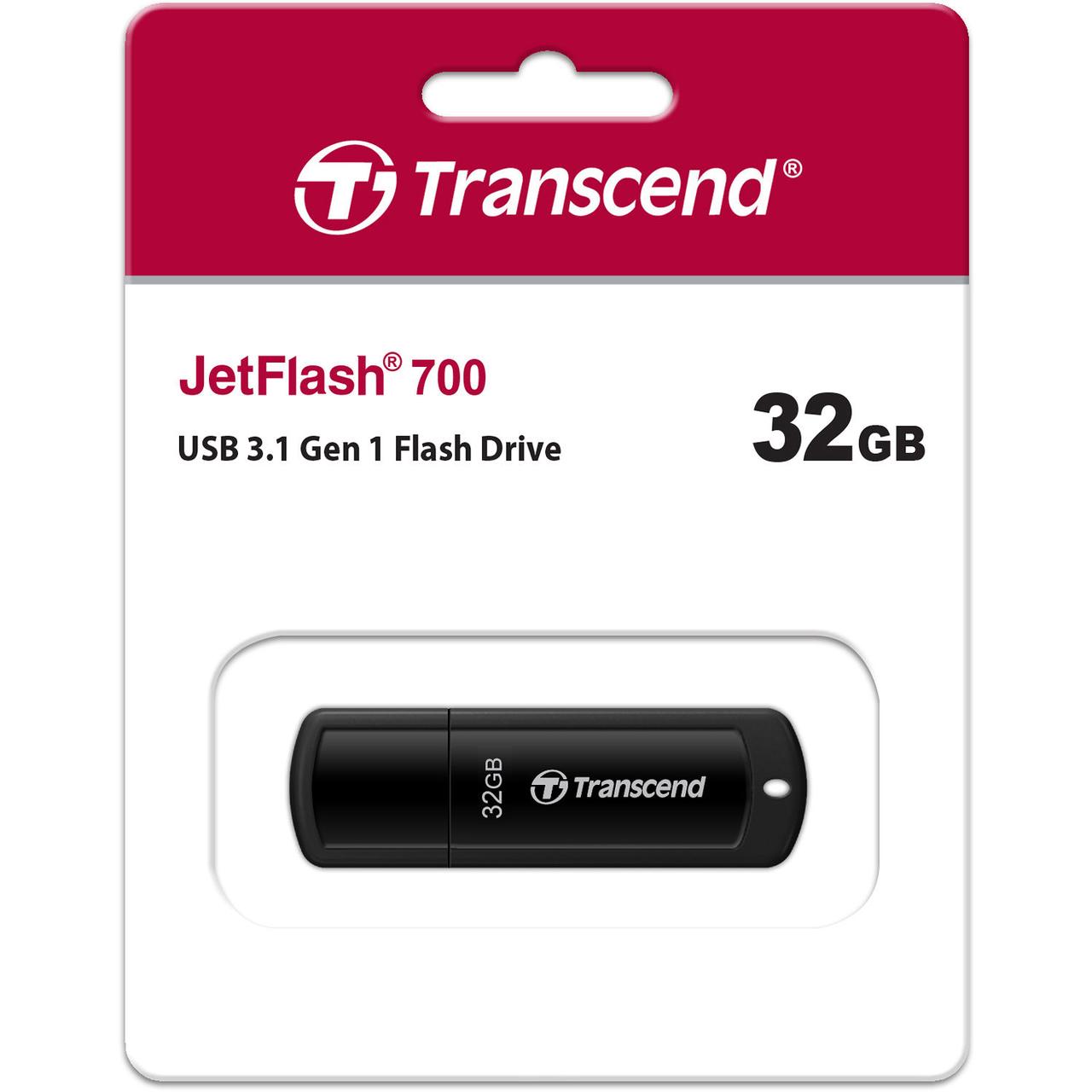 USB флеш накопичувач 32GB Transcend JetFlash 700 (TS16GJF700)