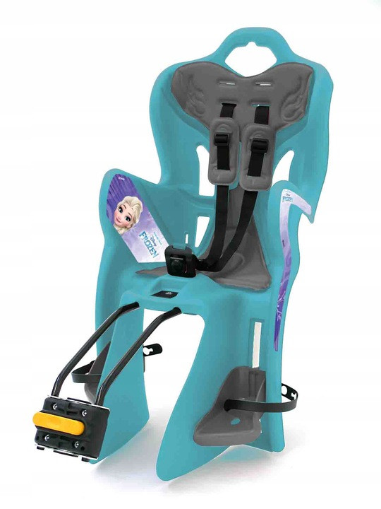 Велокрісло Bellelli B1 Disney Frozen Італія clamp на багажник бірюзовий