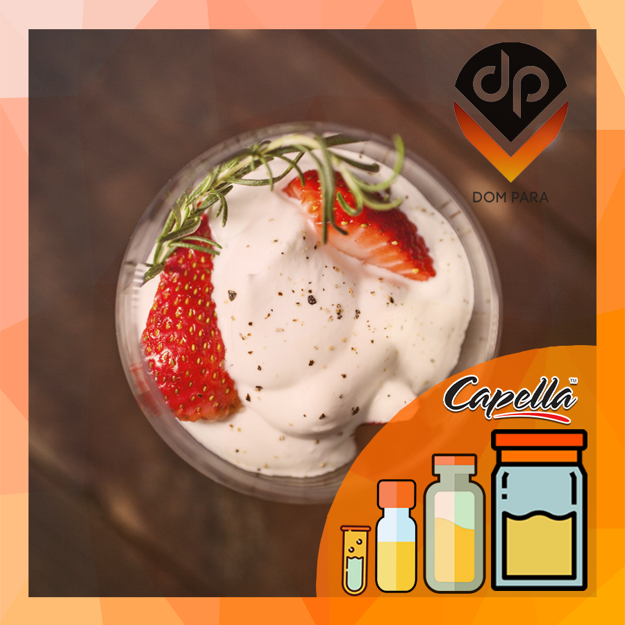 Ароматизатор Capella Strawberries and Cream | Полуниця з вершками, фото 1