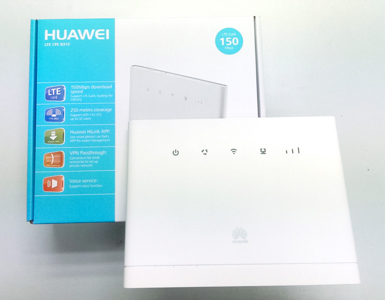 Стаціонарний 4G Wi-Fi роутер Huawei B315s-22 LTE 900/1800/2600 МГц (Original BOX)