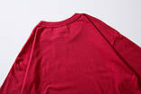 Жіноча подовжена хайпова футболка Skatepark червоний Київ, фото 6
