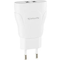 Сетевая зарядка Gelius Pro Focus GP-HC01 2USB 2.1A + Cable Type-C White