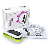 Пульсоксиметр SONOSAT F01T+акумулятор + USB кабель (для заряджання акумулятора), фото 2