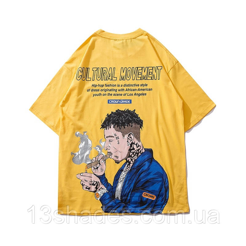 Футболка унісекс Crown Grade жовта Київ, фото 1
