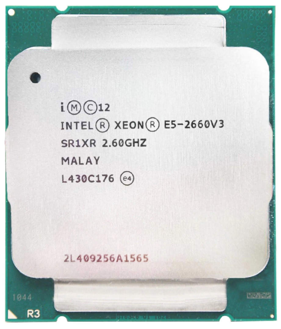 Процесор Intel Xeon E5-2660 V3 10 ядер boost 3,3 ГГц