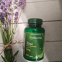 Puritan's Pride Zinc 50 mg 250 tab zink цинк