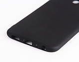 Матовый силиконовый чехол для Meizu M8 / черный / Стекла /, фото 6
