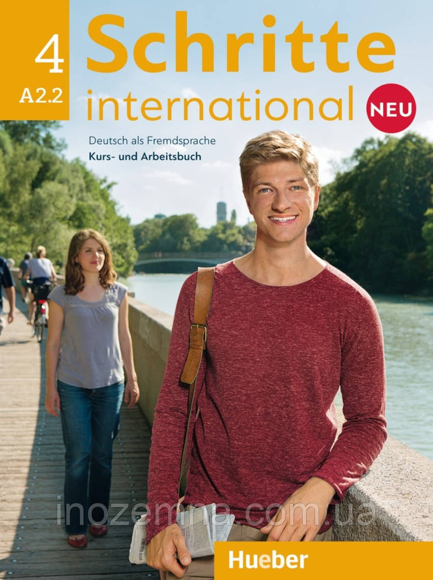 Schritte international Neu 4 A2.2 Kursbuch + Arbeitsbuch