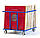 Металевий контейнер для зберігання вінілових платівок "Модель II" (синій), фото 3