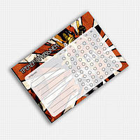 Магнітні трекери звичок на холодильник (планер)