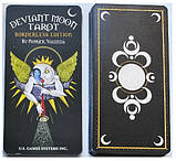 Набір книги та мапи Таро Божевільного Місяця, Deviant Moon Tarot, з мішечком, фото 2