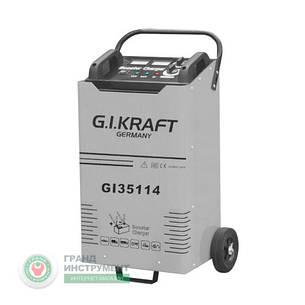 Пуско-зарядное устройство 12/24V, пусковой ток 1800A G.I. KRAFT GI35114 (для аккумулятора автомобиля, для АКБ), фото 1