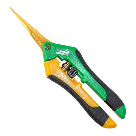 Ножиці-секатор с изогнутым лезвием с титановым покрытием Titanium Coated Curved Blade Precision Pruners, фото 1