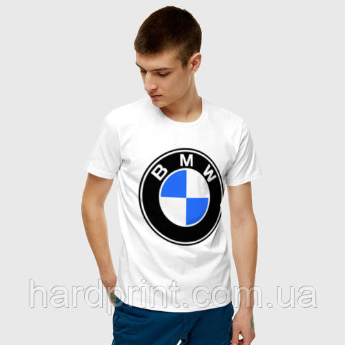 Чоловіча футболка. Друк на футболці. BMW. БМВ