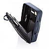 Рюкзак для ноутбука планшета XD Design Bobby Bizz проти крадіжки 15.6" Blue (P705.575), фото 4