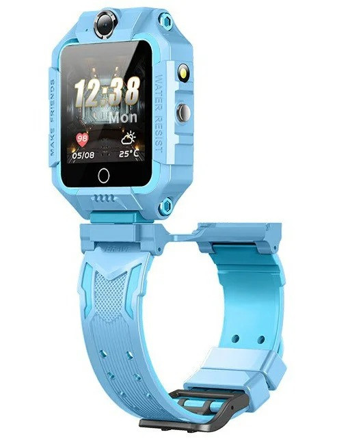 Смарт-годинник дитячі з GPS Brave T10N, блакитні