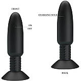 Анальна пробка Pretty Love Beaded For Extra Pleasure з дистанційним керуванням, фото 3