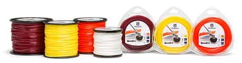 Корд триммерний Husqvarna 2.4/210м Quadra Spool Orange