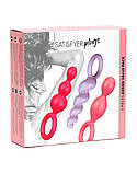 Набір анальних пробок Satisfyer Plugs colored (set of 3), фото 4
