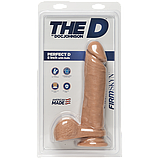 Фалоімітатор Doc Johnson The D - Perfect D - 8 Inch With Balls - FRIMSKYN 20см на 5см, фото 3