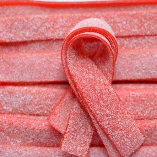 Жувальний мармелад Dulse Plus Стріточка полуниця кисла, фото 1