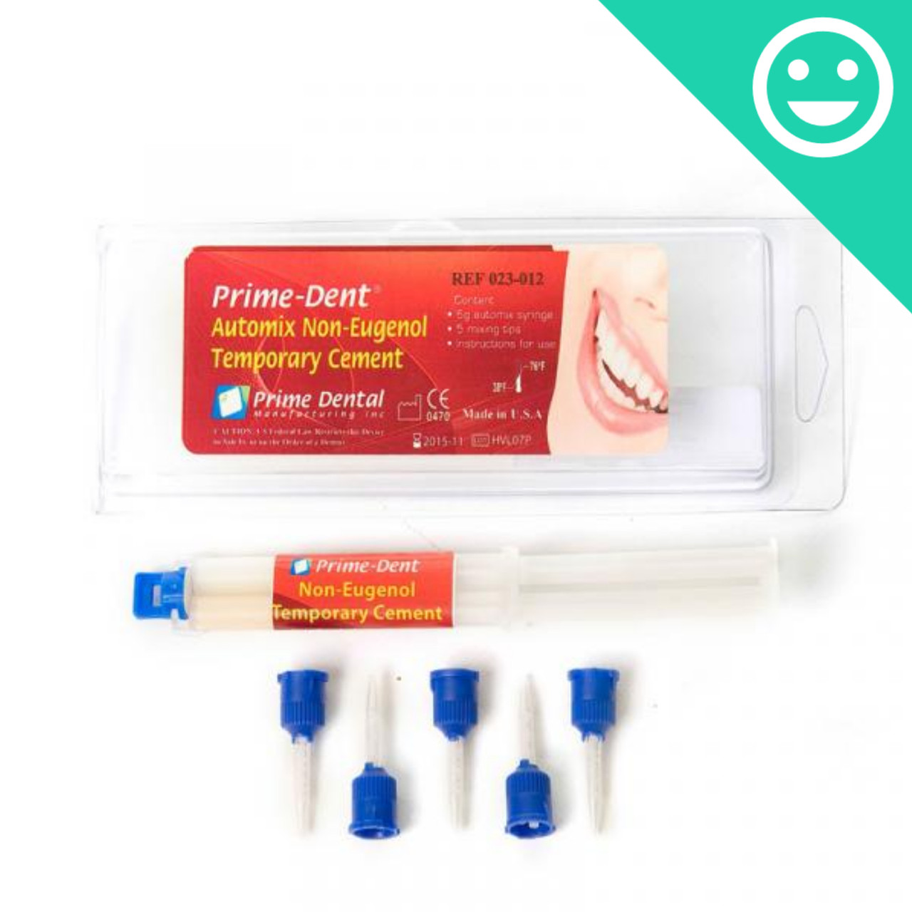 Прайм Дент, безэвгенольный временный цемент, Prime-Dent Automix Non-Eugenol Temporary Cement (Prime Dental) - фото 1 - id-p1167119351