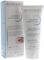 Крем для раздраженной и атопичной кожи глаз 3в1 Bioderma Atoderm Intensive EYE Биодерма Атодерм Интенсив 100мл